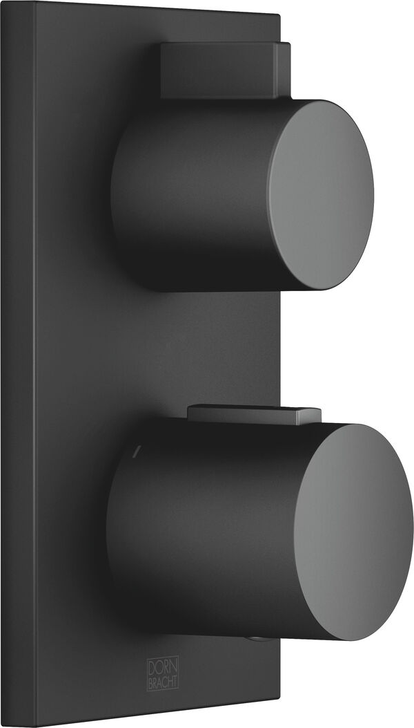 Mélangeur thermostatique-set de montage final Dornbracht Noir mat image number 0