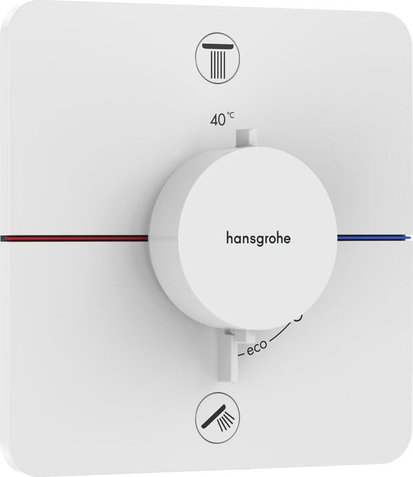 Système de douche Hansgrohe Shower Select Comfort Q Blanc mat image number 0