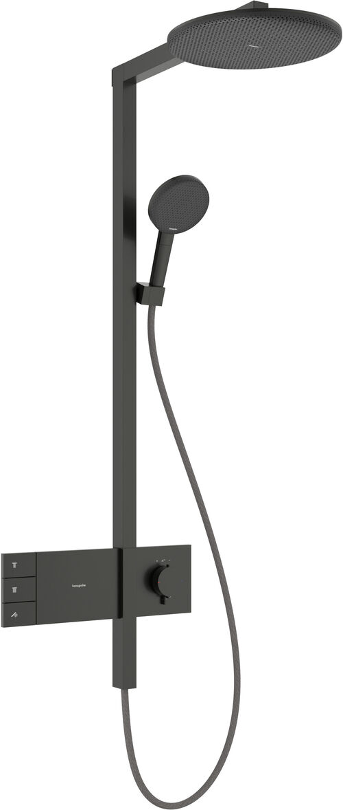Showerpipe Hansgrohe Raindance Alive S Brushed black chrome