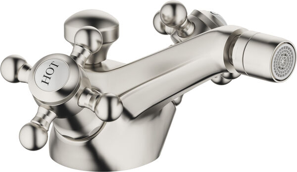 Batteria per bidet Dornbracht Madison, s 125 mm, ugello orientabile, piletta di scarico, image number 0