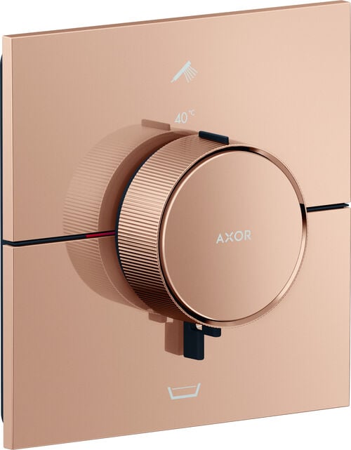 Syst&egrave;me de douche Axor ShowerSelect ID Polished red gold