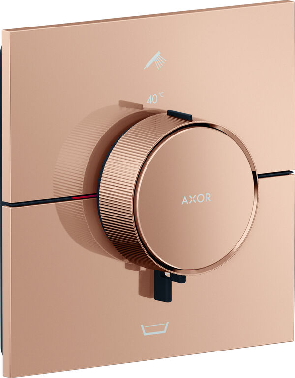 Syst&egrave;me de douche Axor ShowerSelect ID Polished red gold image number 0