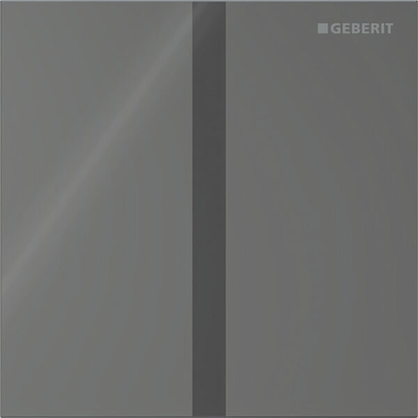 Commande urinoir Geberit HyTronic IR Typ40 square Lava Verre image number 0