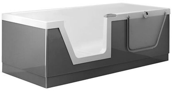 Badewanne Duscholux Step-in Pure weiss image number 0