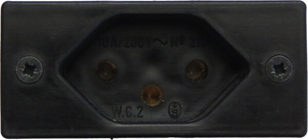 Zargensteckdose Alterna sanna LED Im Rahmen eingebaut zwei unten rechts image number 0
