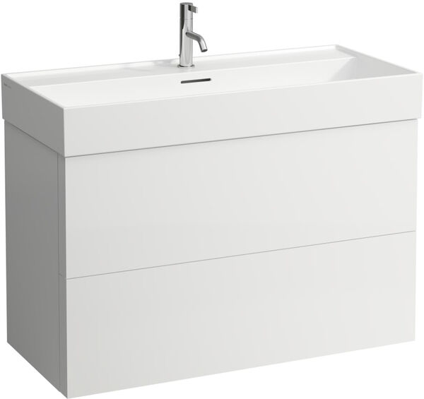 Waschtisch Laufen Kartell 100 x 46 cm Weiss Cleaneffekt image number 0