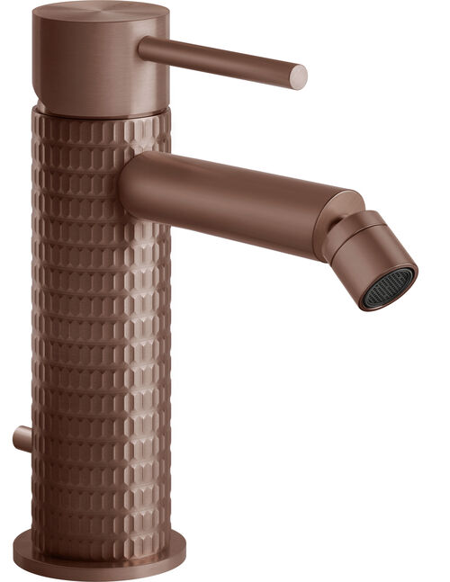 M&eacute;langeur de bidet Gessi 316 Copper brushed Meccanica