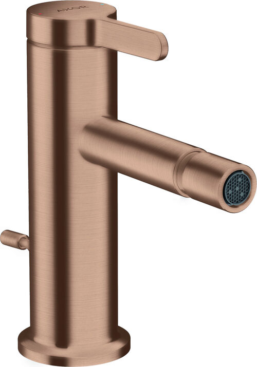 Bidetmischer Axor One brushed red gold