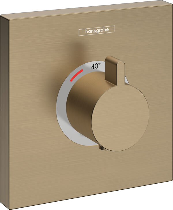 Duschsystem Hansgrohe Shower Select brushed bronze image number 0