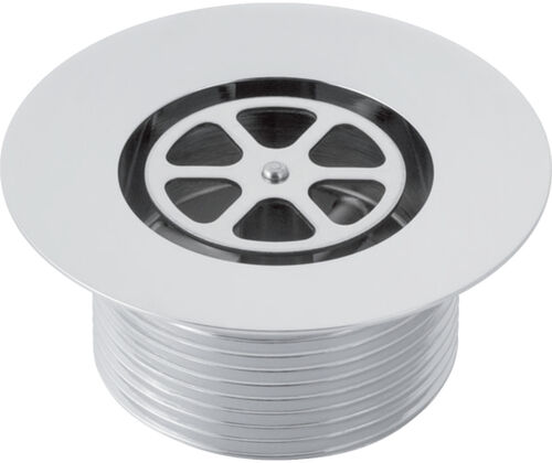 Soupape &agrave; grille Geberit Chrom&eacute;