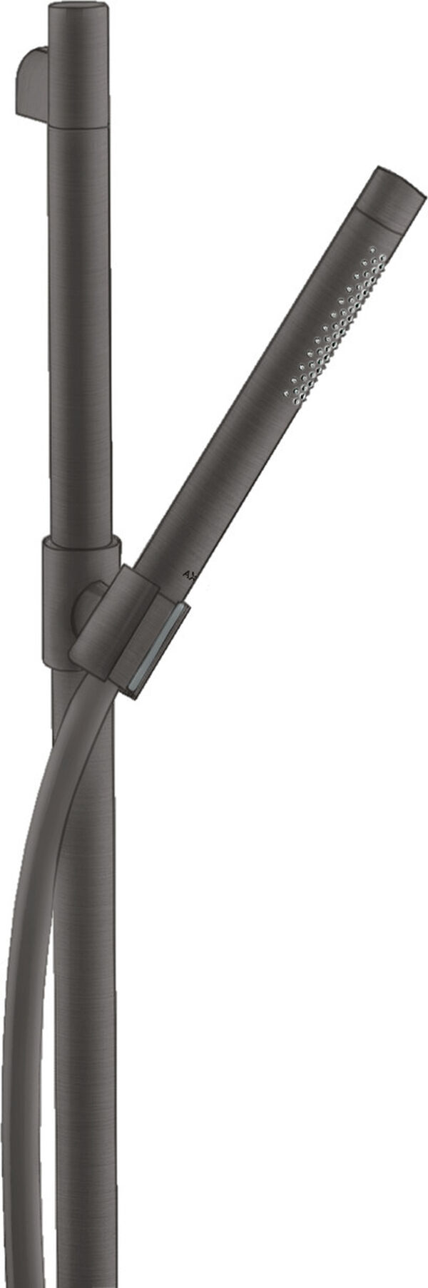 Handbrausegarnitur Axor Starck Brushed black chrome image number 0