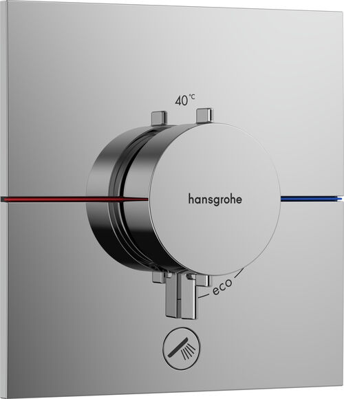 Duschsystem Hansgrohe Shower Select Comfort E Verchromt