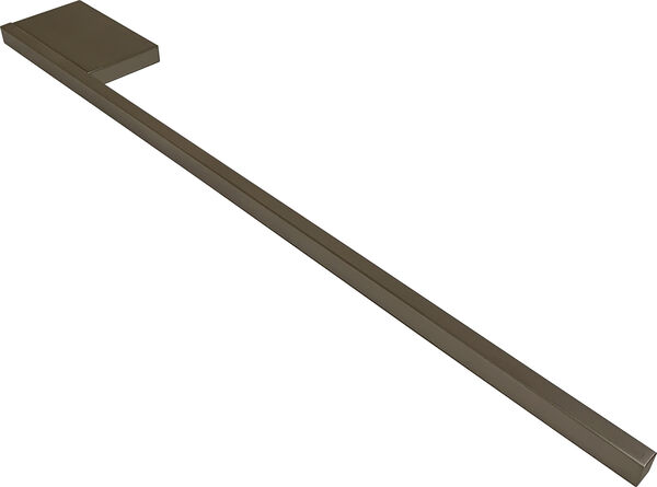 Handtuchhalter linear 38 cm, Ausladung 5 cm für Montage links image number 0