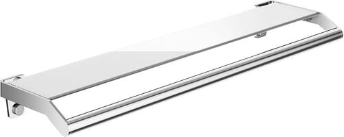 Ablage mit Haltegriff Hewi 900 Edelstahl glanz