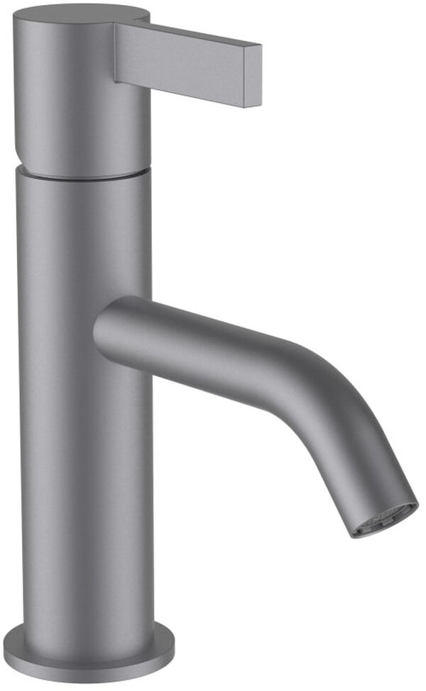 Einlochmischer Laufen Kartell edelstahl matt PVD image number 0