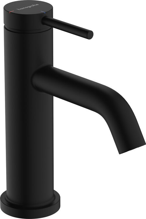 Einlochmischer Hansgrohe Tecturis S Schwarz matt