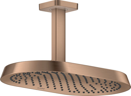 Regenbrause Axor ShowerSphere ½" EcoSmart Brushed red gold