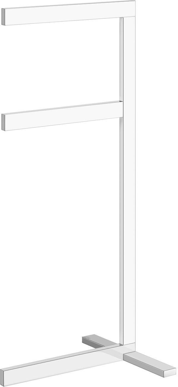 Porte-linge sur pied Gessi Rettangolo Chrom&eacute; image number 0