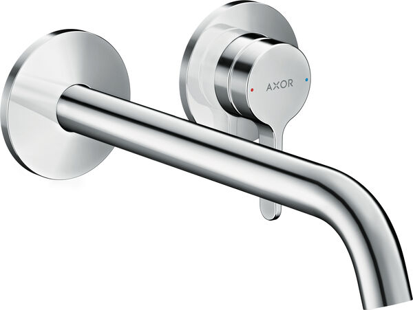 Mélangeur mural-set de montage final Axor One Chromé image number 0