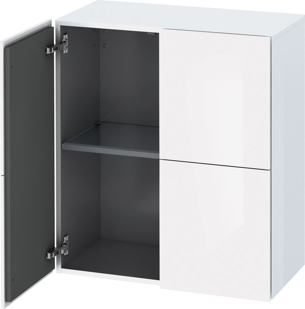 Seitenschrank L-Cube weiss hochglanz image number 0