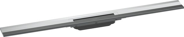 Canale doccia Hansgrohe RainDrain Flex, 90 cm accorciabile, larghezza ruggine 76 mm, montaggio a image number 0