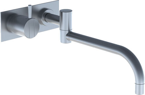 Wandmischer-Endmontageset Vola Edelstahl matt