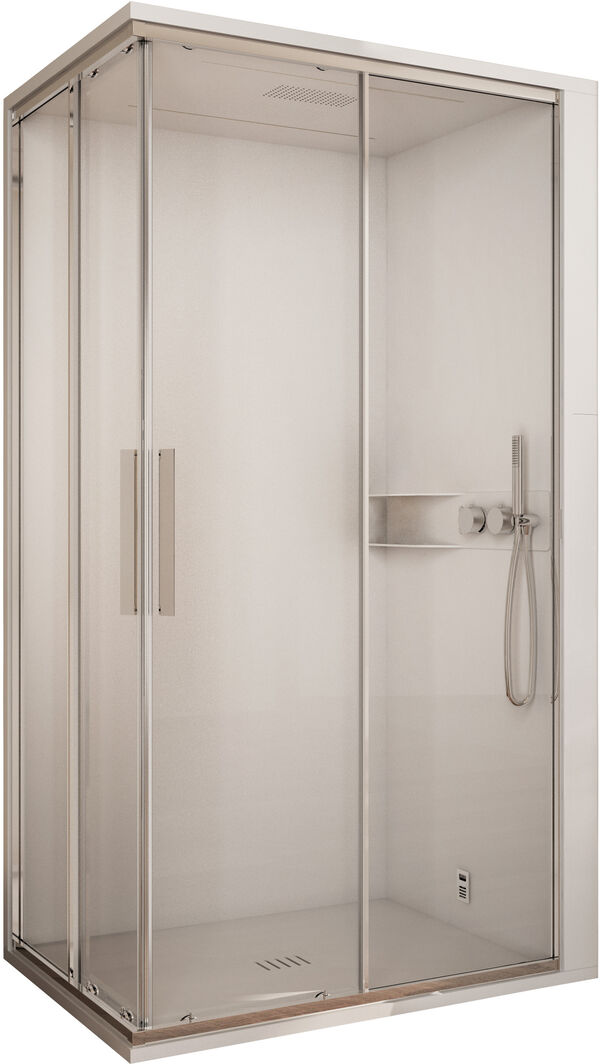 Dampfdusche Ronal Skyfall Shower Silber hochglanz image number 0