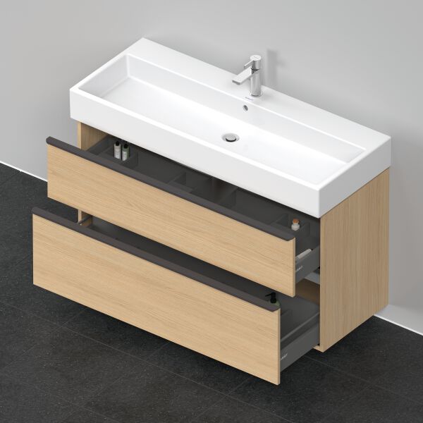 Armadio sottolavabo Duravit D-Neo rovere naturale image number 3