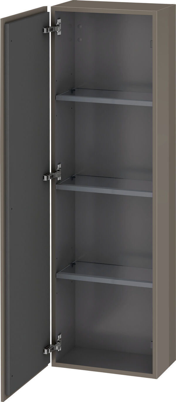 Seitenschrank Duravit L-Cube flannel grey hochglanz image number 0