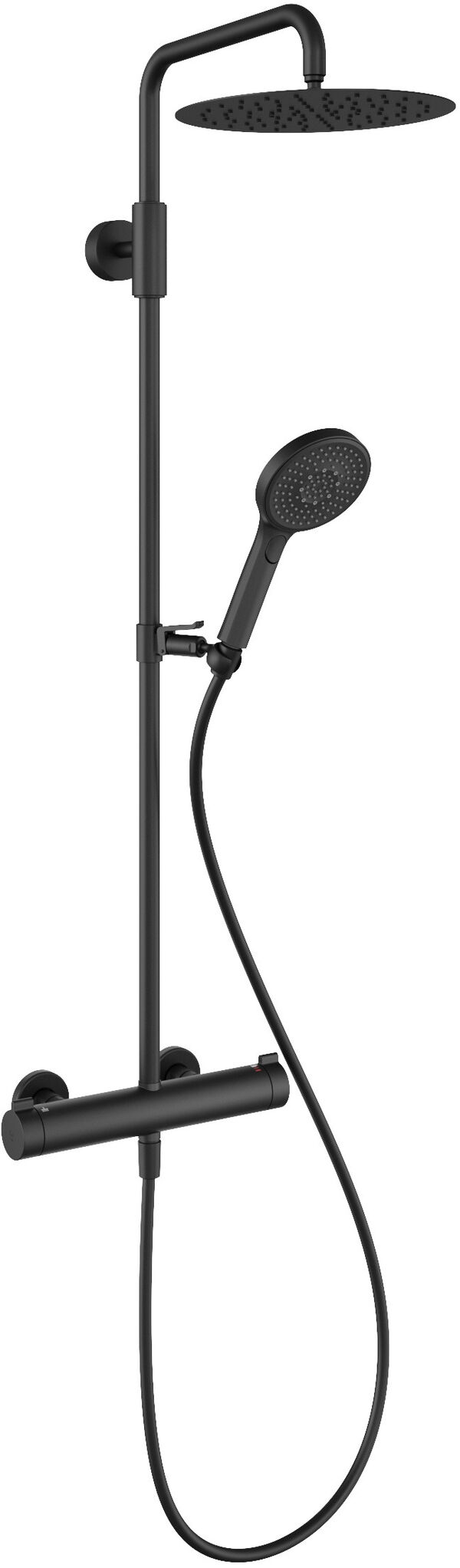 Duschsystem KWC Style Schwarz matt image number 0