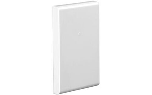 Plaque de base avec plaque de recouvrement Nosag Noir RAL 9005