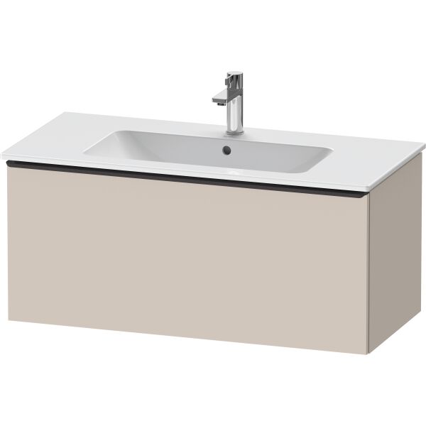 Meuble sous-lavabo Duravit D-Neo Taupe mat image number 1