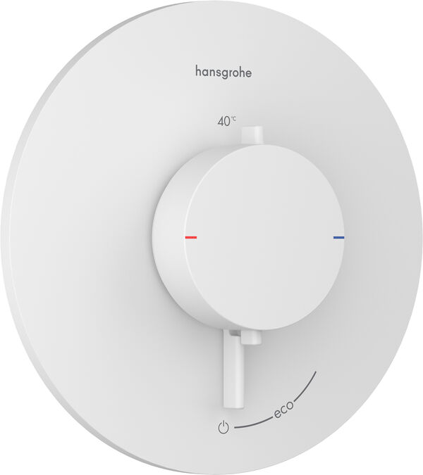 Duschsystem Hansgrohe Ecostat Comfort S Weiss matt image number 0