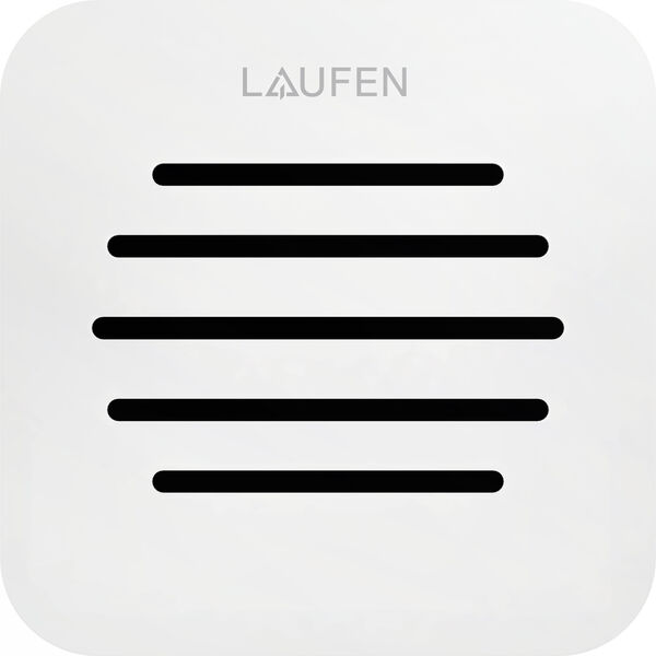 Cache-ecoulement Laufen Pro blanc mat image number 0