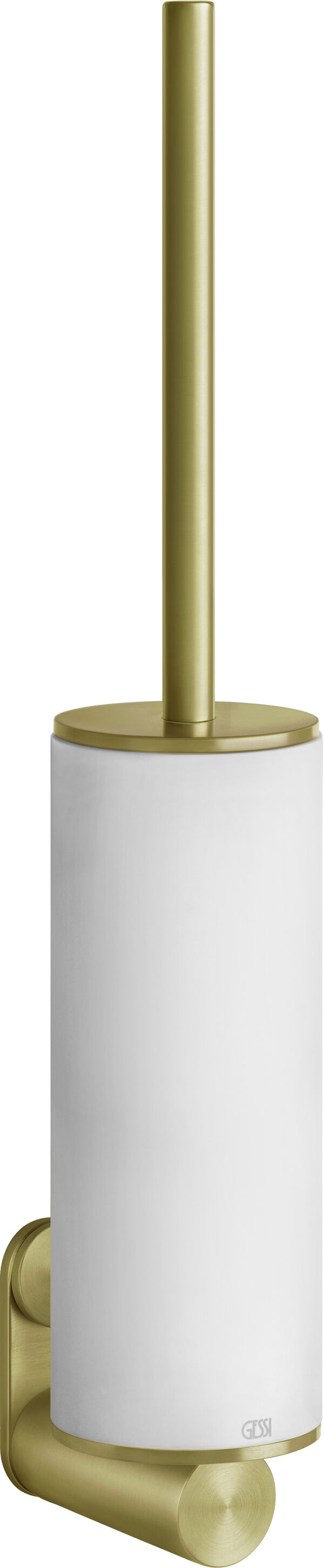 Porte-balai de WC Gessi 316 Brushed brass Flessa image number 0