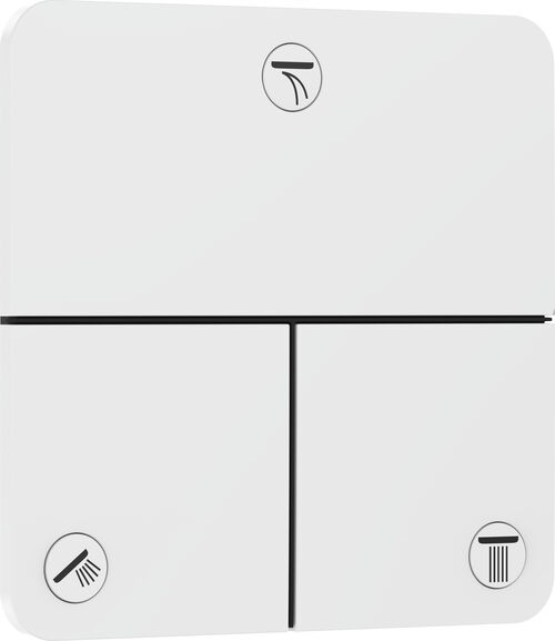 Duschsystem Hansgrohe Shower Select Comfort Q Weiss matt