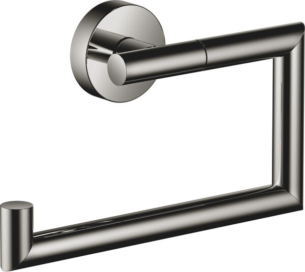 Portacarta Dornbracht Meta, senza coperchio, rosetta rotonda image number 0