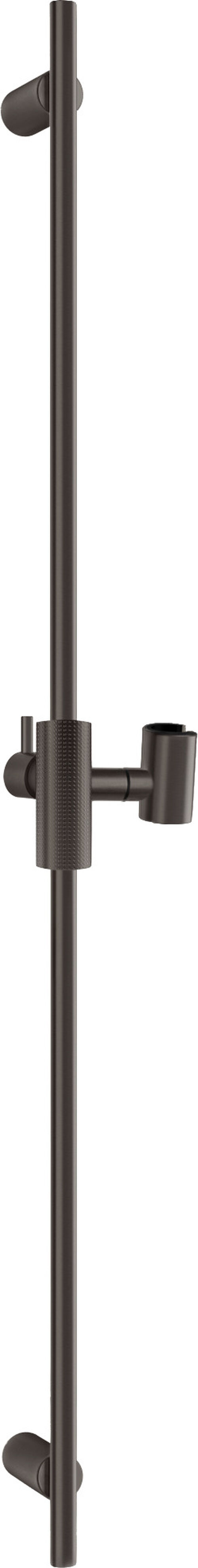 Asta per doccia Gessi Habito black Metal brushed cesello