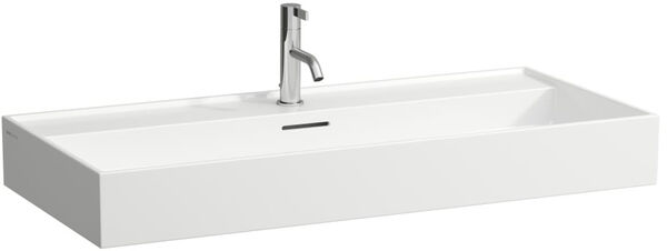 Lavabo &agrave; poser Laufen Kartell 100 x 46 cm Blanc image number 0