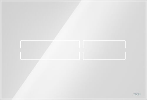 Plaque de déclenchement Tece Lux Mini blanc