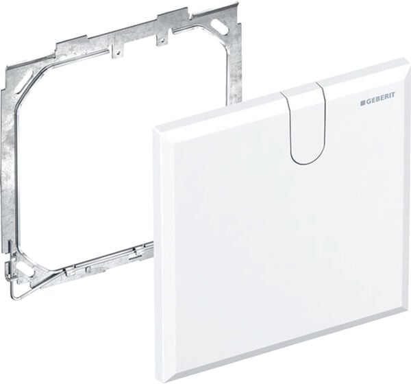 Abdeckplatte Geberit Weiss image number 0