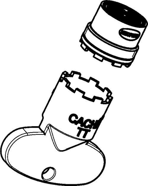 Set perlatoree Cach&eacute; Laufen M16.5 x 1-PCA
