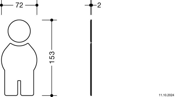 Piktogramm Hewi 805 edelstahl matt image number 1