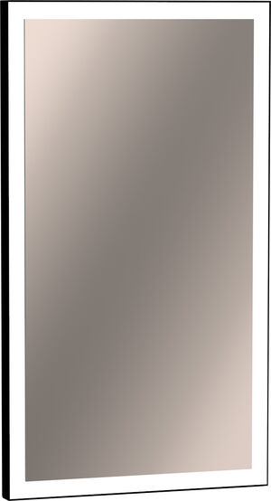 Specchio con illuminazione Alape, L x A x P = 45 x 80 x 4 cm illuminazio indireta