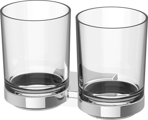 Doppelglashalter Bodenschatz Chic 22 Verchromt