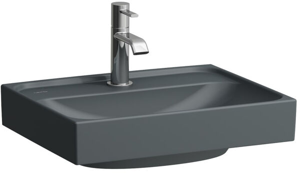 Auflegewaschtisch Laufen Meda 45 x 35 cm Graphit matt image number 0