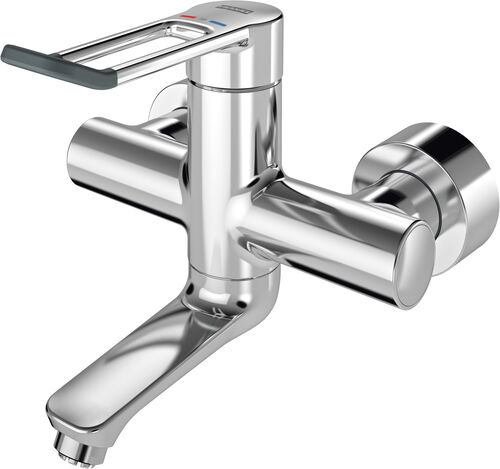 M&eacute;langeur mural KWC F4LT1005 Chrom&eacute;