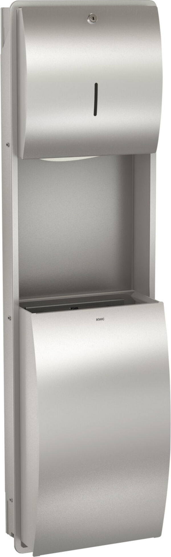 Distributeur d'essuie-mains et boîte à ordures KWC Stratos STRX 602E image number 0