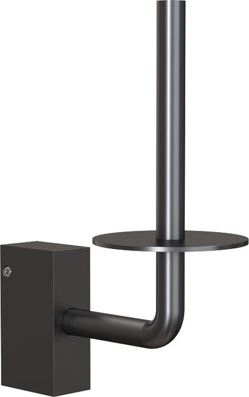 Reserverollenhalter Frost Quadra Brushed black