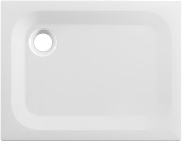 Vasca da doccia Schmidlin scarico lato lungo davanti a destra, in acciaio 90 x 70 x 2,5 cm image number 0